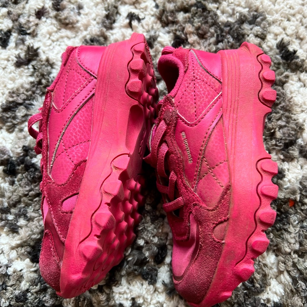 Reebok Cardi B Hot Pink Sneakers
